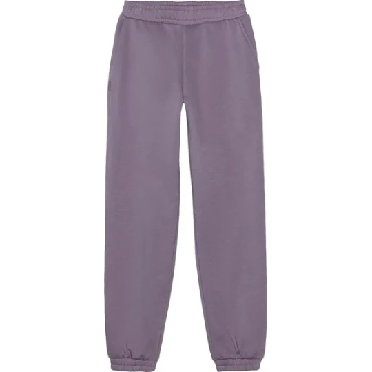 Zdjęcie produktu Spodnie dresowe dziewczęce TTROF754 4F Fioletowy