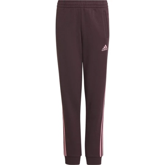 Zdjęcie produktu Spodnie dresowe juniorskie 3-stripes Adidas Czerwony
