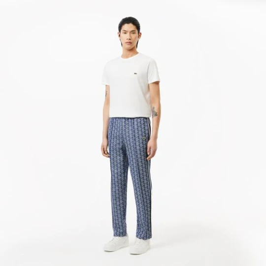 Zdjęcie produktu Spodnie dresowe Lacoste Paris z żakardowym monogramem