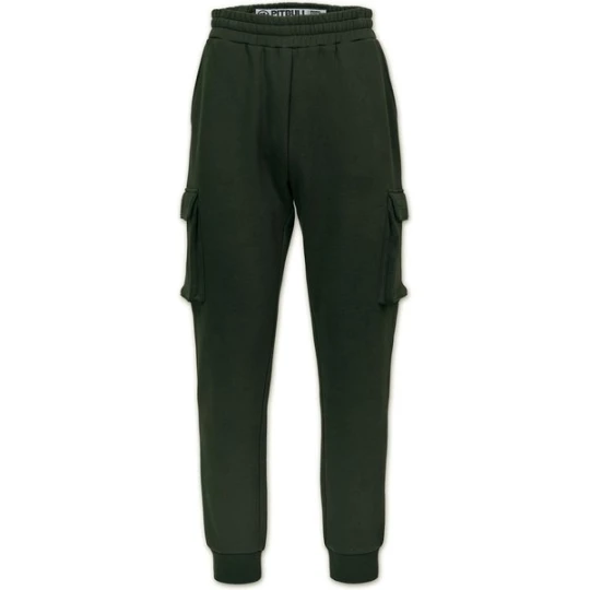 Zdjęcie produktu Spodnie dresowe męskie Cypress Sport Cargo Pants Pitbull West Coast Zielony
