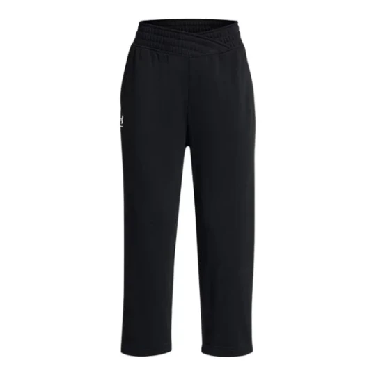Zdjęcie produktu Spodnie dresowe męskie Rival Terry Crop Wide Under Armour Czarny