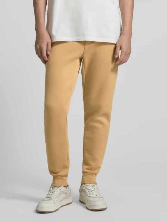 Zdjęcie produktu Spodnie dresowe o kroju regular fit z mieszanki bawełny Polo Ralph Lauren Camel