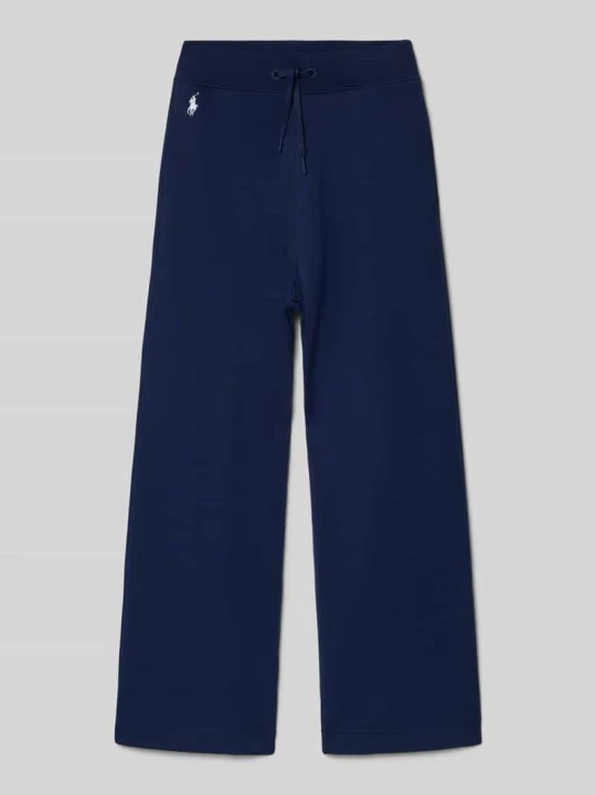 Zdjęcie produktu Spodnie dresowe o kroju regular fit z mieszanki bawełny Polo Ralph Lauren Granatowy