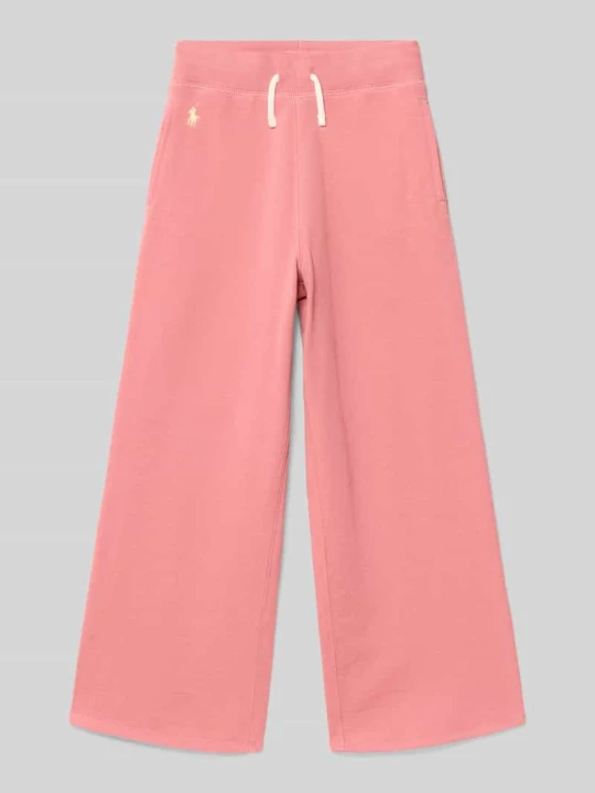 Zdjęcie produktu Spodnie dresowe o kroju regular fit z mieszanki bawełny Polo Ralph Lauren Brudnoróżowy