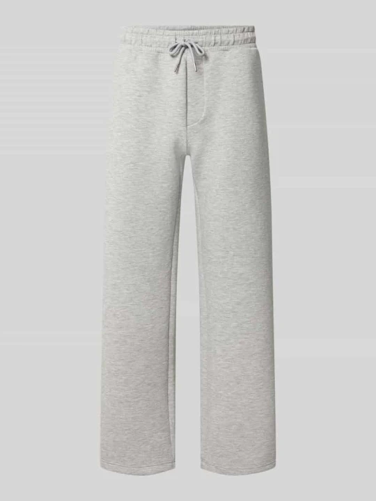 Zdjęcie produktu Spodnie dresowe o kroju regular fit z mieszanki materiałów model 'BILL LEGACY' Jack&Jones Jasnoszary melanż