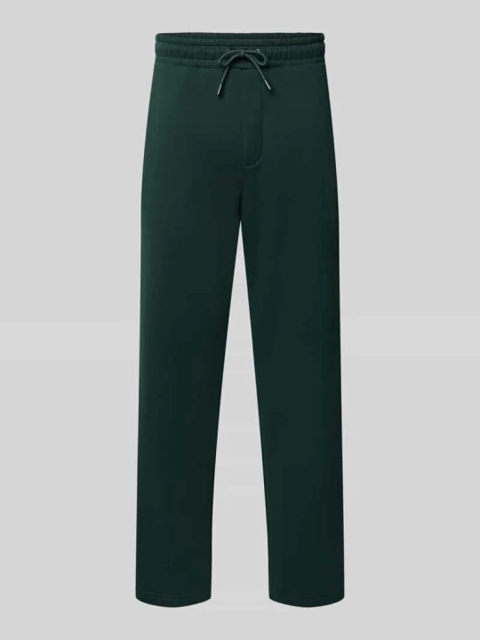 Zdjęcie produktu Spodnie dresowe o kroju straight fit model 'BRADLEY' Jack&Jones Ciemnozielony