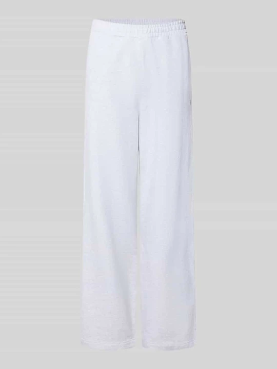 Zdjęcie produktu Spodnie dresowe o kroju wide fit z czystej bawełny model 'Cassie' Carhartt WIP Jasnoszary