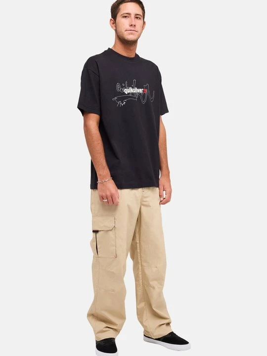 Zdjęcie produktu Spodnie dresowe Quiksilver beżowy