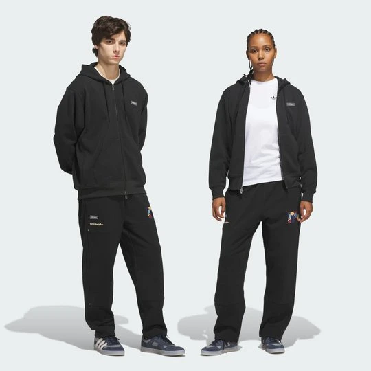 Zdjęcie produktu Spodnie dresowe Skateboarding x Mark Gonzales Graphic Adidas czarny
