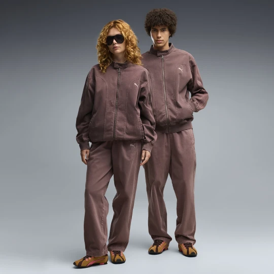 Zdjęcie produktu Spodnie dresowe unisex o luźnym kroju FUTURE.PUMA.ARCHIVE Washed Twill, Akcesoria, Brązowy