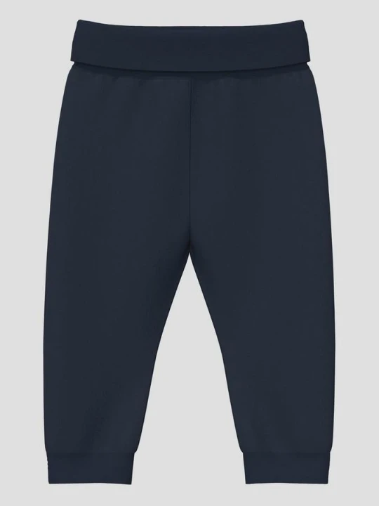 Zdjęcie produktu Spodnie dresowe unisex z miękkim paskiem w talii s.Oliver niebieski
