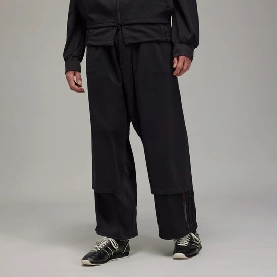 Zdjęcie produktu Spodnie dresowe Y-3 Mesh Stripes Adidas czarny