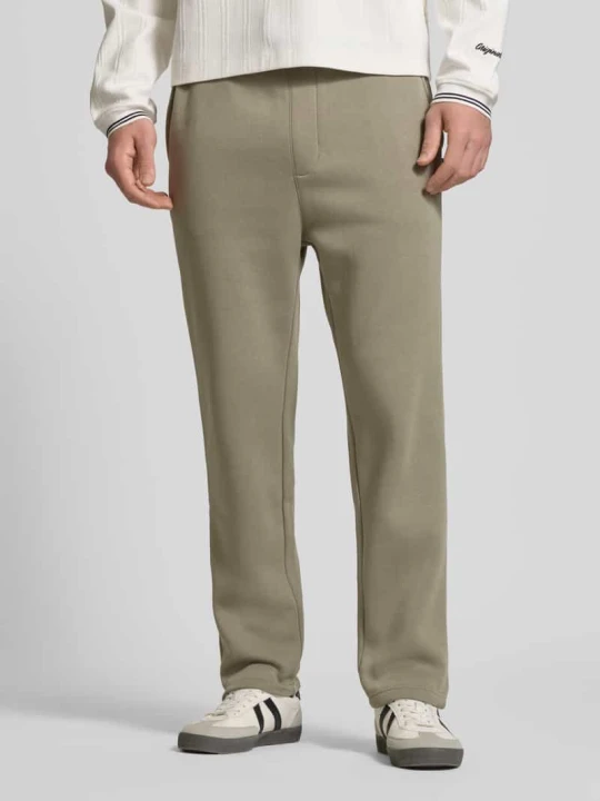 Zdjęcie produktu Spodnie dresowe z dodatkiem bawełny Model 'KANE BRADLEY' Jack&Jones Oliwkowy