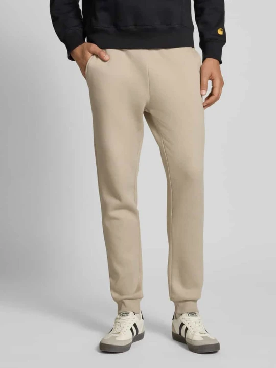 Zdjęcie produktu Spodnie dresowe z elastycznym pasem i tunelem model ‘GORDON’ Jack&Jones Beżowy