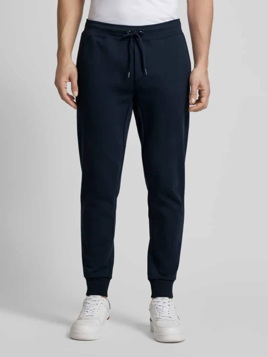 Zdjęcie produktu Spodnie dresowe z elastycznym pasem model ‘ATHLETIC’ Polo Ralph Lauren Granatowy