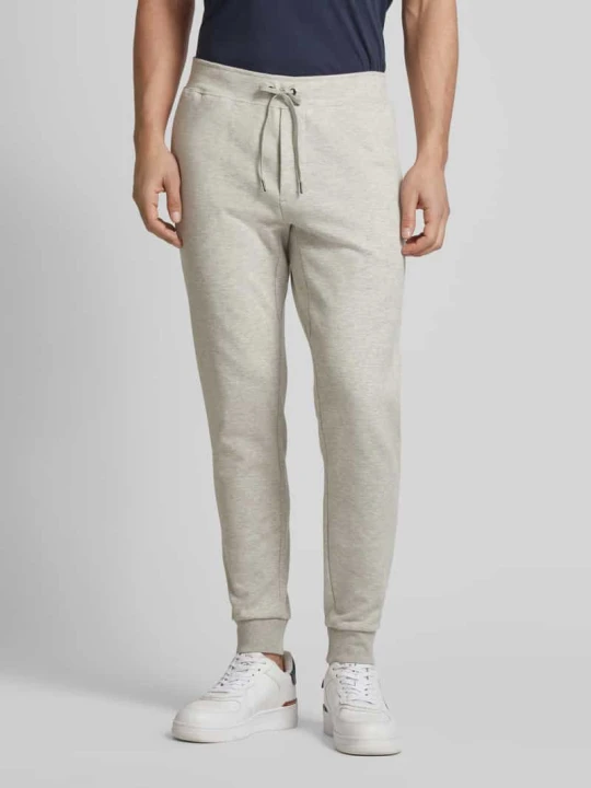 Zdjęcie produktu Spodnie dresowe z elastycznym pasem model ‘ATHLETIC’ Polo Ralph Lauren Jasnoszary