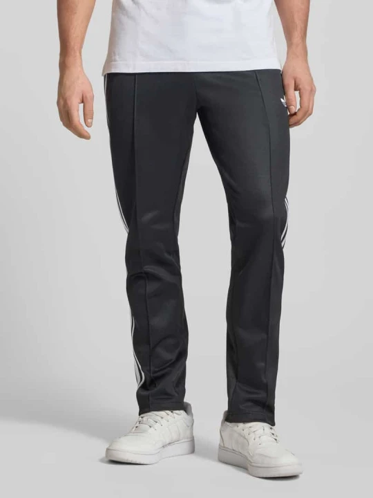 Zdjęcie produktu spodnie dresowe z elastycznym pasem adidas Originals Czarny