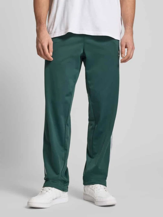 Zdjęcie produktu spodnie dresowe z elastycznym pasem adidas Originals Ciemnozielony