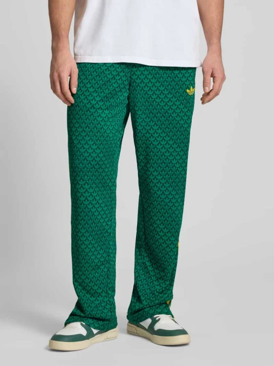 Zdjęcie produktu spodnie dresowe z elastycznym pasem adidas Originals Zielony