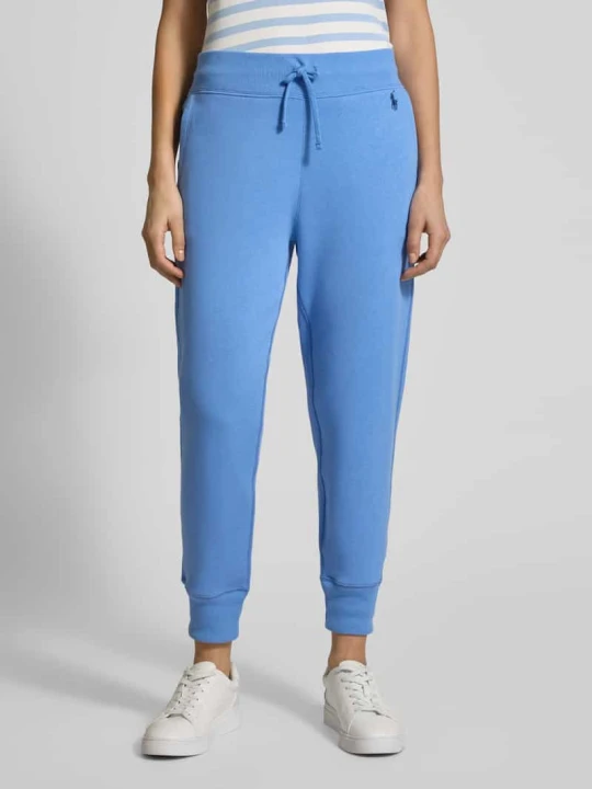 Zdjęcie produktu Spodnie dresowe z elastycznym ściągaczem Polo Ralph Lauren Niebieski