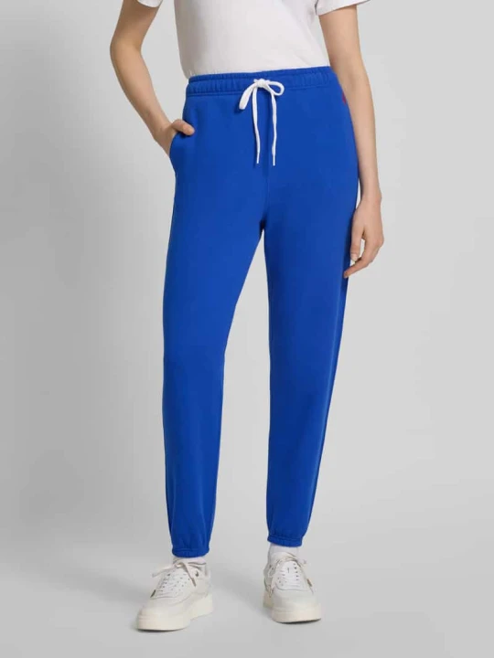 Zdjęcie produktu Spodnie dresowe z elastycznym ściągaczem Polo Ralph Lauren Królewski niebieski
