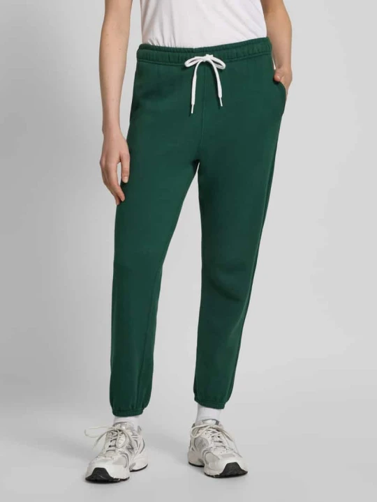 Zdjęcie produktu Spodnie dresowe z elastycznym ściągaczem Polo Ralph Lauren Ciemnozielony