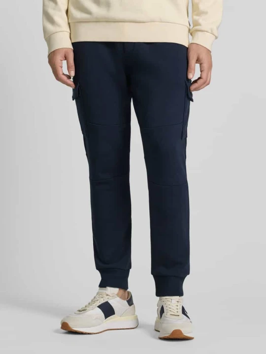 Zdjęcie produktu Spodnie dresowe z elastycznym ściągaczem Polo Ralph Lauren Granatowy