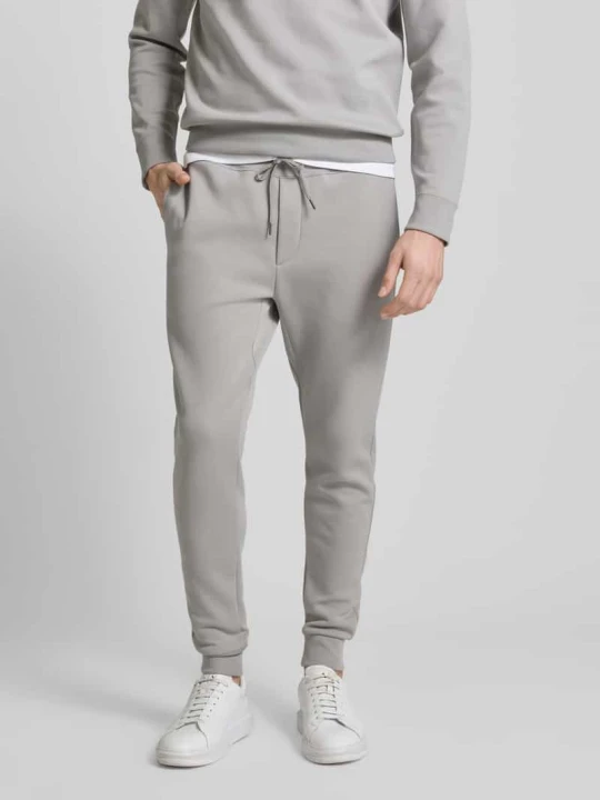 Zdjęcie produktu Spodnie dresowe o kroju regular fit z mieszanki bawełny Polo Ralph Lauren Jasnoszary