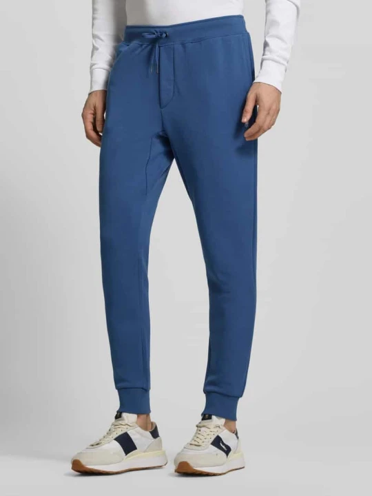 Zdjęcie produktu Spodnie dresowe o kroju regular fit z mieszanki bawełny Polo Ralph Lauren Granatowy