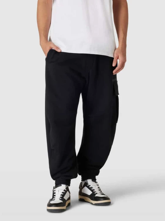Zdjęcie produktu Spodnie dresowe z kieszenią cargo G-Star Raw Czarny
