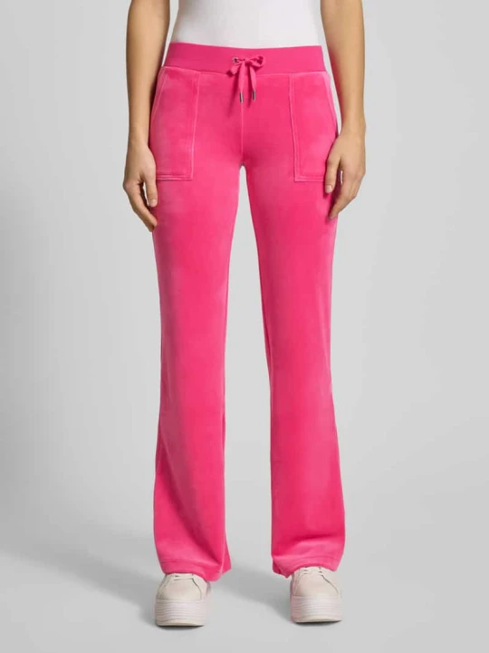 Zdjęcie produktu Niskie spodnie dresowe z elastycznym pasem model „LAYLA” Juicy Couture