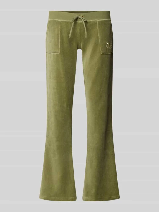Zdjęcie produktu Spodnie dresowe z tunelem Juicy Couture Khaki