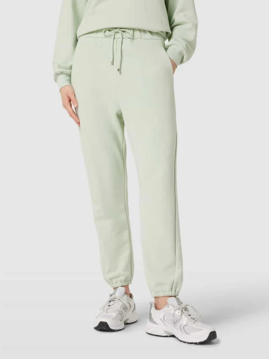 Zdjęcie produktu Spodnie dresowe z wpuszczanymi kieszeniami model ‘NEOTTIA’ MM By Max Mara Miętowy