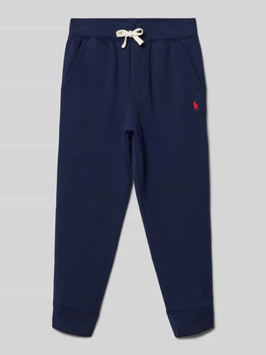 Zdjęcie produktu Spodnie dresowe w kroju regular fit z kieszeniami wpuszczanymi Polo Ralph Lauren Granatowy