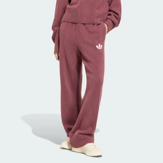 Zdjęcie produktu SPODNIE DZIANINOWE ESSENTIALS Adidas Burgundy
