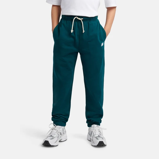 Zdjęcie produktu Spodnie dziecięce New Balance LAKB0060AAV – zielone
