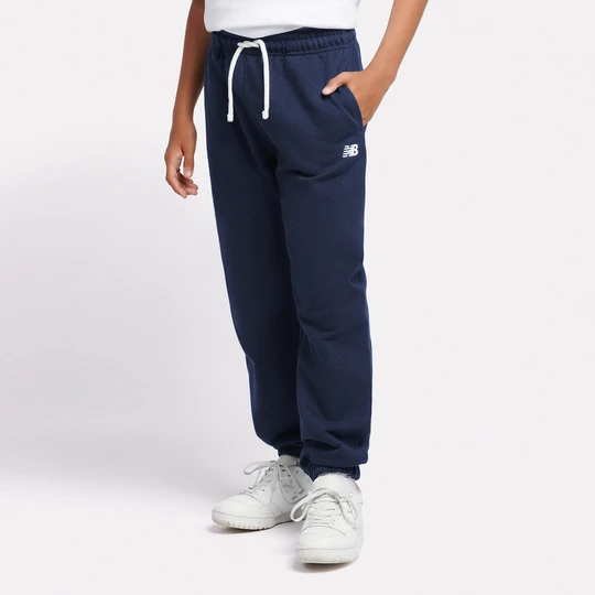 Zdjęcie produktu Spodnie dziecięce New Balance LAKB0060NNY – granatowe
