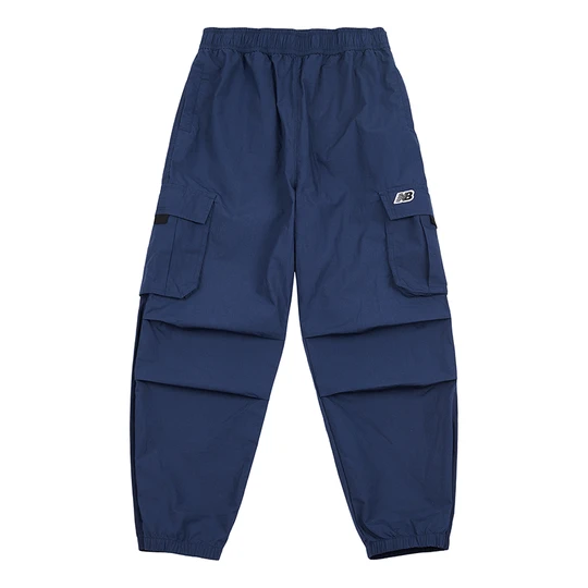 Zdjęcie produktu Spodnie dziecięce New Balance LAKB0078NNY – granatowe