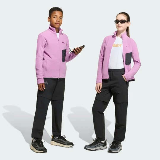 Zdjęcie produktu Spodnie dziecięce z odpinanymi nogawkami Terrex Multi CLIMA365 Adidas czarny