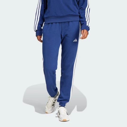 Zdjęcie produktu Spodnie Essentials 3-Stripes French Terry Cuffed Adidas