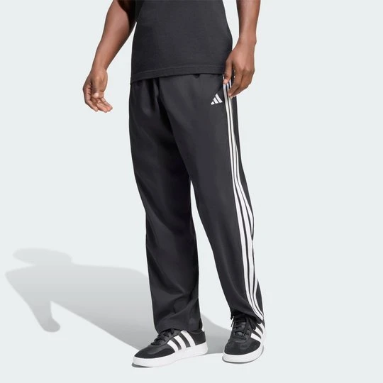 Zdjęcie produktu Spodnie Essentials 3-Stripes Stanford Lite Woven Tapered Open Hem Adidas