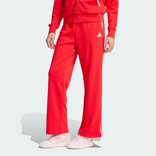 Zdjęcie produktu Spodnie Essentials Color Pop French Terry Adidas Pure Ruby