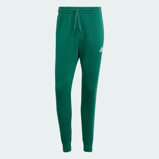 Zdjęcie produktu Spodnie Essentials Fleece Regular Tapered Adidas Collegiate Green
