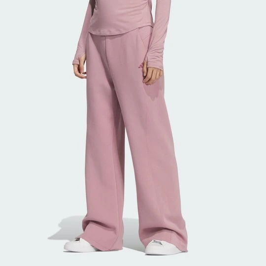 Zdjęcie produktu SPODNIE FLARED LEG KNIT Adidas Magic Mauve