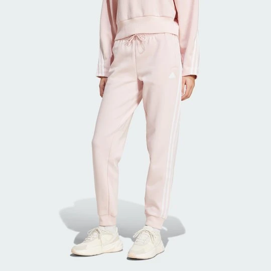 Zdjęcie produktu Spodnie Future Icons 3-Stripes Regular Adidas Sandy Pink