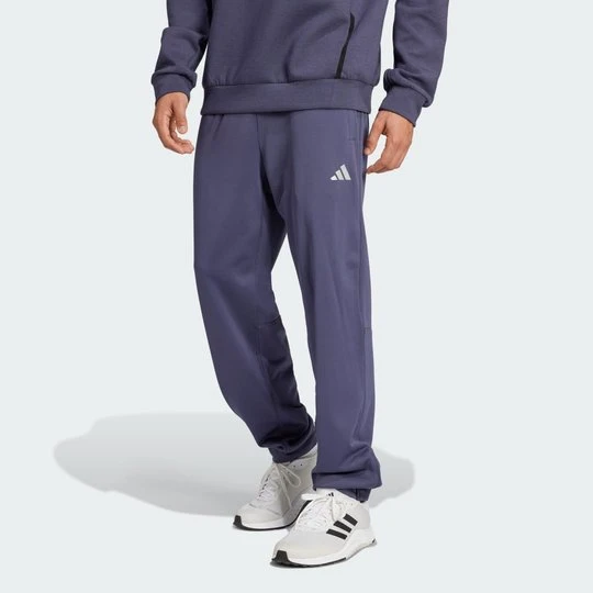 Zdjęcie produktu Spodnie Game and Go Training 3 Bar Logo Adidas Shadow Navy