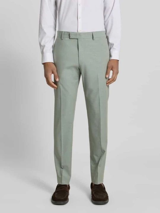 Zdjęcie produktu Spodnie garniturowe o kroju slim fit z dodatkiem wiskozy model 'MELWIN' Strellson Miętowy