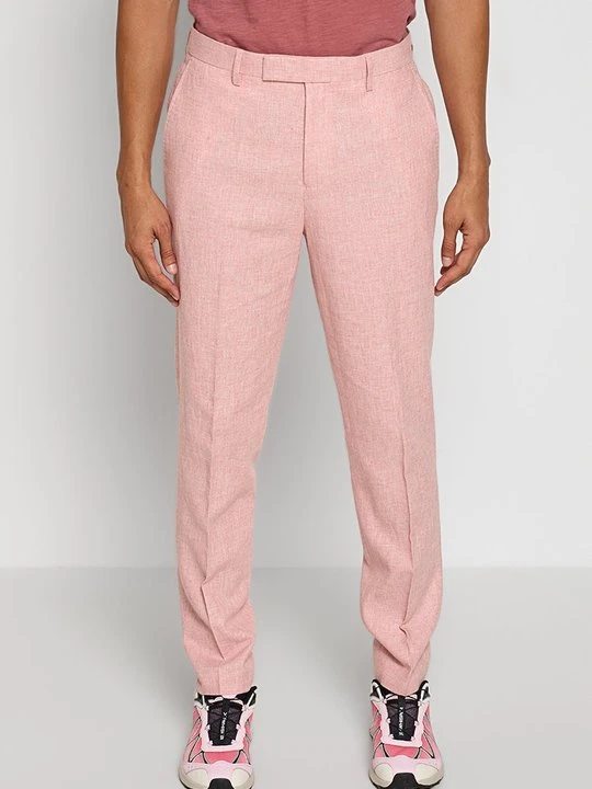 Zdjęcie produktu Spodnie garniturowe Ted Baker różowy