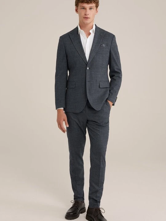 Zdjęcie produktu Spodnie garniturowe WE Fashion ciemnoszary