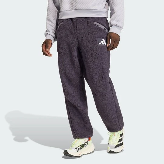 Zdjęcie produktu SPODNIE GERMANY HIGH PILE FLEECE Adidas Aurora Black